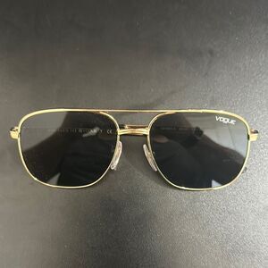 Vogue Black and Gold Aviator Sunglasses - Gigi Hadid Collab Vogue